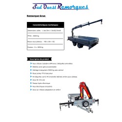 REMORQUE SUR MESURE