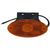 Feu de position latéral LED orange + semelle